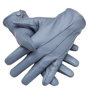 Zapleap Sports classique en peau de mouton peau de chèvre cuir doigt complet gants légers pour hommes femmes course Jogging habillage gants - Product Image 2
