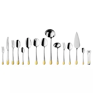 Ensemble de cuillères élégantes en acier inoxydable revêtues d'argent, parfaites pour la maison ou le restaurant, durables et élégantes. - Product Image 4