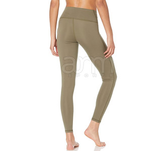 Legging de yoga pour femme à sublimation, vente directe usine, legging de yoga élastique à taille élastique pour femme, tenue de sport pour femme - Product Image 3
