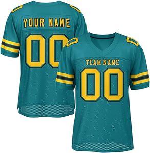 Maillot de football américain par sublimation personnalisé en gros Uniformes de football américain cousus pour jeunes et collèges surdimensionnés - Product Image 6