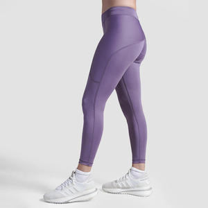 Leggings de Yoga para Mujer, Cintura Alta, Efecto Levanta Glúteos, Transpirables, de Nailon y Spandex, Largos, Clásicos, al Por Mayor, Recién Llegados - Product Image 3