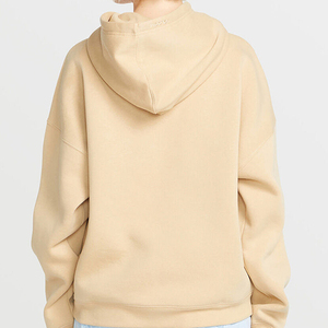Acheter sweat à capuche 100% coton qualité luxe pour femmes personnalisé surdimensionné Street Wear pull avant logo lourd luxe style coréen - Product Image 4