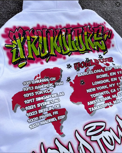 เสื้อฮู้ดขนาดใหญ่พิเศษของผู้ชายผ้าคอตตอน100% ปัก3D ขอบหยาบเทคนิคแบบโอเวอร์ไซส์พลัสไซส์ - Product Image 3