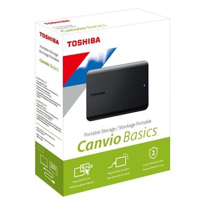 Hard Disk esterno 2.5" <b>2TB</b> CANVIO BASICS Portable Black HDTB520EK3AA - Product Image 2