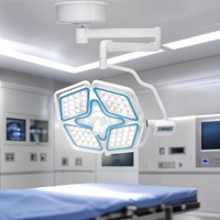 Lampe chirurgicale LED haut de gamme sans ombre, type Pétale 4, 160 000 Lux, pour bloc opératoire hospitalier
