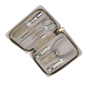 OEM Factory's Hot Selling Custom Nail Care Kit Professional 8 PCS Stainless Steel Nail Cutter Cuticle Manicure <b>Pedicure</b> Set - Product Image 3