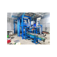TBM-A01 automatische Absack maschine, Einzel bediener, für Reis, Mais, Bohnen, Getreide, 20kg 25kg 50kg, PP Woven Bag Wiegen Nähen
