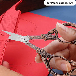 Ciseaux de beauté de qualité supérieure lames Super Cut ciseaux de coupe de fil en acier métallique et ciseaux de coupe de cheveux - Product Image 6