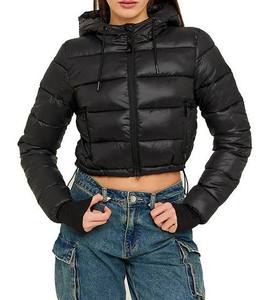 Nouvelle Veste Bomber Hiver Respirante en Coton Tricoté avec Fermeture Éclair et Lettres pour Femme, Personnalisable OEM, Séchage Rapide – Grande Vente - Product Image 1
