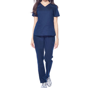 Uniforme Médico Personalizado para Personal de Enfermería de Hospital, Nuevo Diseño, Suave y Elástico, Uniforme de Enfermería de Manga Corta para Personal Médico - Product Image 1