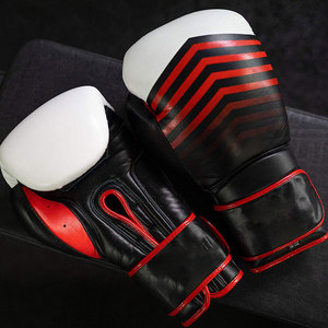 Guantes de Boxeo de Última Moda para Entrenamiento de Combate para Adultos, Cuero de Alta Calidad, Dedos Completos, Antideslizantes, para Artes Marciales - Product Image 5