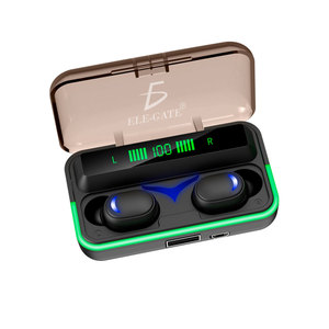 Cuffie Wireless E10 TWS con Bluetooth 5.1 di Qualità per Giocatori, Multicolore con Display Digitale e Indicatore Batteria JL - Product Image 3