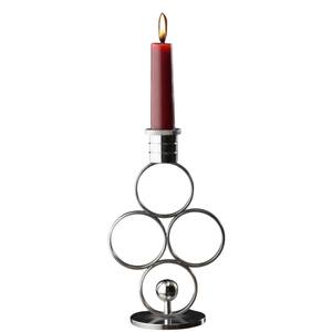 Ensemble de 2 bougeoirs en métal doré rose de qualité supérieure, décoration de table pour mariage et fête à domicile, fournisseur en gros - Product Image 3