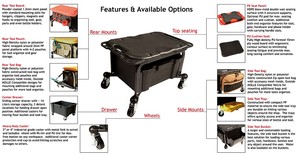 Carro de herramientas manuales OEM y ODM personalizable profesional - Product Image 3
