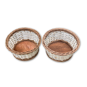 Accessoires de cuisine tissés à la main en rotin vietnamien naturel 100% de qualité supérieure parfaits pour le stockage des aliments et l'organisation de la cuisine - Product Image 1