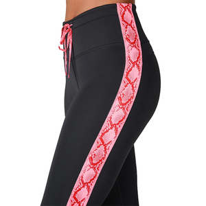 Custom Workout Sublimation High Quality Drawstrings Waistband <b>Women</b> <b>Capri</b> Yoga Sport <b>Pant</b> Spandex Polyester Material All Size - Product Image 3