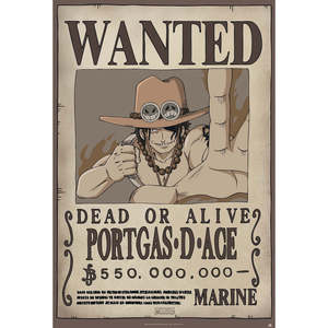 For One Piece Anime <b>Poster</b> Set of 4 Wanted Movie <b>Posters</b> - Product Image 3