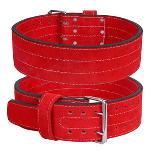 Cinturón de Levantamiento de Pesas de Cuero Personalizado con Hebilla de Palanca para Gimnasio, Sentadillas, Entrenamiento, Soporte Lumbar, Cinturón de Levantamiento de Potencia - Product Image 4