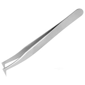 Productos de tendencia superior Pinzas para pestañas Material de acero inoxidable Hecho con logotipo personalizado Pinzas para extensión de pestañas - Product Image 1