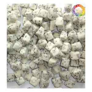 Cubes Pitaya congelés, fruits du dragon rouges et blancs congelés de haute qualité, fruits du dragon congelés IQF pour smoothies et jus - Product Image 2