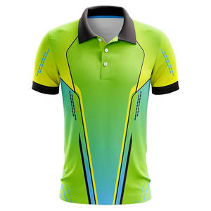 Nouveau design personnalisé Sublimation Design impression couleur vente en gros pas cher T-shirt de sport à manches courtes - Product Image 1