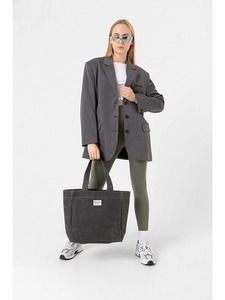 Bolsa de Lona Extra Grande con Logotipo Personalizado, Bolsa de Compras Grande para el Hombro, Marca Privada OEM ODM - Product Image 3