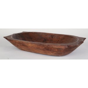 American Style Eco-Friendly Kitchenware Decoration Mango Wood Serving Platter Bowl Aluminium Base Home Wholesale Exporter - Product Image 2