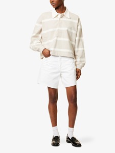 Pantalones cortos de mezclilla desgastados a la moda de verano para mujer personalizados de primera calidad estilo novio informal diseño rasgado elegante y cómodo - Product Image 5