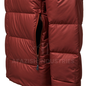 2023 nueva colección de invierno de alta calidad ligera chaqueta de plumón para hombre Abrigo acolchado personalizado al por mayor cuello levantado - Product Image 5
