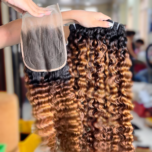 Highlight Weft Extensiones de cabello La mejor calidad Larga duración Longitud completa 40'' - Product Image 4