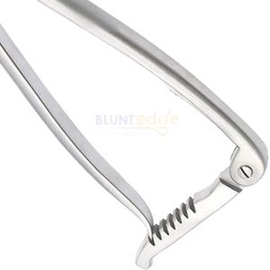 Emasculateur en acier inoxydable de style blanc 9 "Double Crush Tail Docking Castration Veterinary Reimers Emasculator - Product Image 5