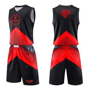 Ensemble d'uniformes de basket-ball personnalisables de haute qualité pour hommes-Hauts de chemise de sport respirants et shorts grande taille avec impression numérique - Product Image 1
