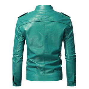 100% Genuine Fashion Leather Winter Motorbike <b>Jacket</b> Custom Loose Fit <b>Long</b> Sleeve Breathable Coated <b>Waterproof</b> Windproof High - Product Image 4