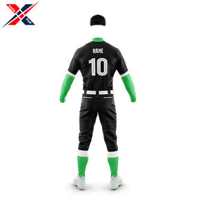 Nouvelle arrivée uniforme d'entraînement en tissu doux au toucher de fabrication pakistanaise dernier style OEM vêtements d'équipe sportive pour le baseball - Product Image 3