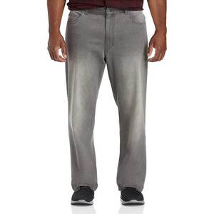 กางเกงยีนส์ขาตรงของผู้ชายขาตรงลำลองแนวสตรีทสำหรับฤดูใบไม้ร่วงและฤดูหนาว - Product Image 1