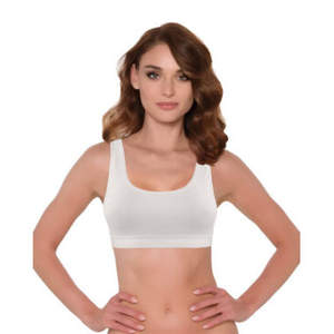 Top Corto de Punto Acanalado Transpirable 140, con Relleno Extraíble, Informal, Talla Grande, Logotipo Personalizado, Talla Única - Product Image 1