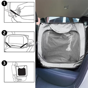 Casa de Campaña Portátil para Perros, para Viajes en Coche, para Acampar al Aire Libre, Transpirable, Plegable, con Cremallera, Bolsa de Transporte para Perros Grandes - Product Image 5