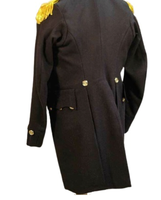 Vestes matelassées lavées pour hommes, style vintage britannique, imperméables, grande taille, tunique d'hiver, tressées, style hussard, vente en gros