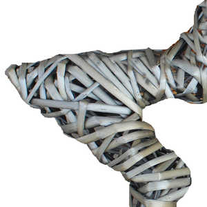 Estrella abierta Decoración navideña Diseño de lavado de mimbre antiguo - Product Image 1