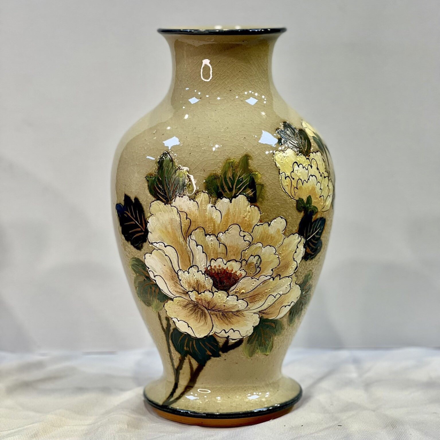 calligraphy ceramic vase