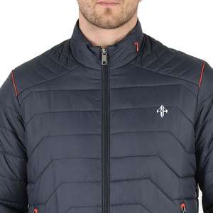 เสื้อแจ็คเก็ตขนเป็ดมีซิปพิมพ์ลายระบายอากาศทำจากโพลีเอสเตอร์100% แจ็คเก็ตฤดูหนาวโลโก้ออกแบบได้ตามต้องการ - Product Image 6