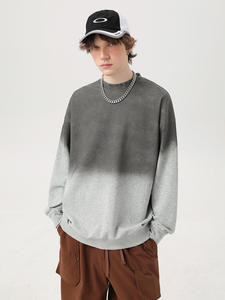 เสื้อสเวตเตอร์เทอร์รี่ 370gsm ปี 2026 ขายส่ง เสื้อสเวตเตอร์ผ้าฝ้ายหนาน้ำหนักมากสไตล์วินเทจฟอกสี เสื้อฮู้ดดี้และเสื้อสเวตเชิ้ตโอเวอร์ไซส์สำหรับผู้ชาย - Product Image 3