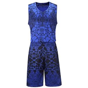 Uniforme de basket-ball Design personnalisé Uniforme de basket-ball pour jeunes sublimé de haute qualité Vêtements de sport unisexes de couleur propre - Product Image 2