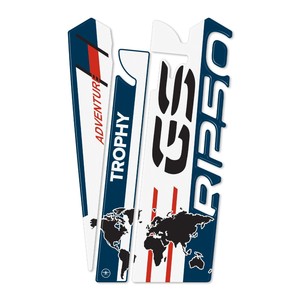Adesivi 3D Personalizzati per Protezione Serbatoio per BMW R 1250 GS Adventure Trophy, Logo Moto - Product Image 2