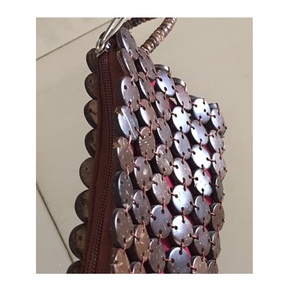 Bolso de mano hecho a mano con cáscara de coco, 2021 - Product Image 1