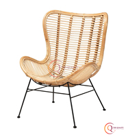 Chaise d'extérieur Mobilier de patio en rotin durable pour événements de jardin et de plage Design moderne en bois disponible en design personnalisé