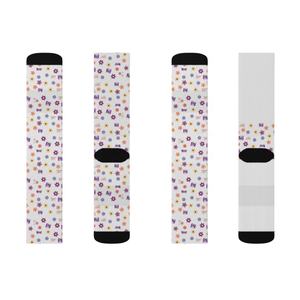 Calcetines de sublimación para hombre, ropa informal, tendencia superior, antiarrugas, calidad superior, precio barato, calcetines de sublimación con logotipo/colores personalizados - Product Image 6