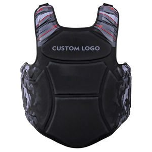 Nouveau protège-poitrine de boxe durable et de haute qualité, personnalisable, MMA, kickboxing, arts martiaux, entraînement, équipement d'entraînement de boxe en PVC - Product Image 1