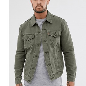 Streetwear d'hiver personnalisé Bomber Jacket Denim Plus Size Single Button High End Slim Vintage Reversible Eco-Friendly Men's Jackets - Product Image 3