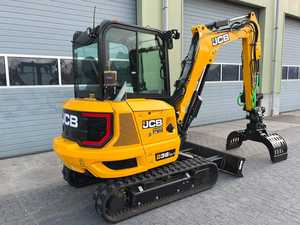 รถขุดขนาดเล็ก JCB 36C-1 PRO แบบตีนตะขาบ พร้อมหัวจับและบุ้งกี๋ขุด แบบ Zero Tail Swing สำหรับงานก่อสร้าง ฟาร์ม และจัดสวน - Product Image 5